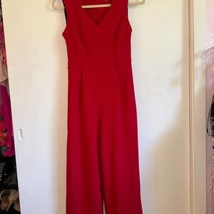Calvin Klein Vibrant Red Jumpsuit